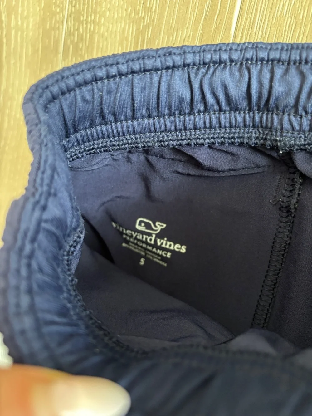 Vineyard Vines Navy Blue Kids Shorts - Picture 2 of 3